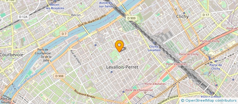 localisation de l'entreprise MONSIEUR PHILIPPE ALAQUI à LEVALLOIS PERRET