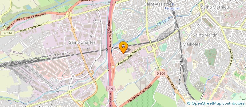 localisation de l'entreprise MONSIEUR PHILIPPE ALBERT à PERPIGNAN