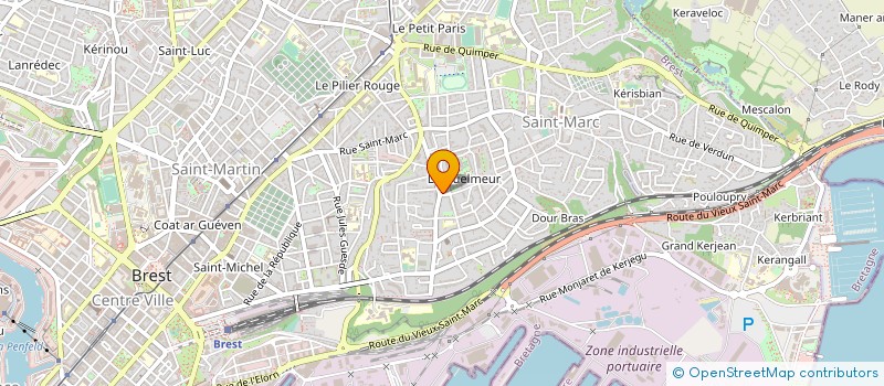 localisation de l'entreprise MONSIEUR PHILIPPE ALBOUY à BREST