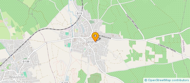 localisation de l'entreprise MONSIEUR PHILIPPE ALCAZAR  GENERAC