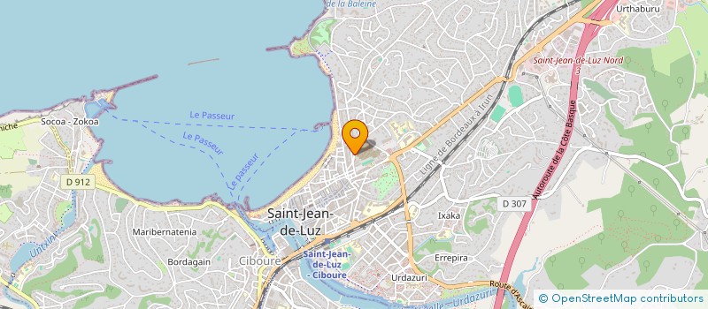 localisation de l'entreprise MONSIEUR PHILIPPE ALCIBAR à SAINT-JEAN-DE-LUZ