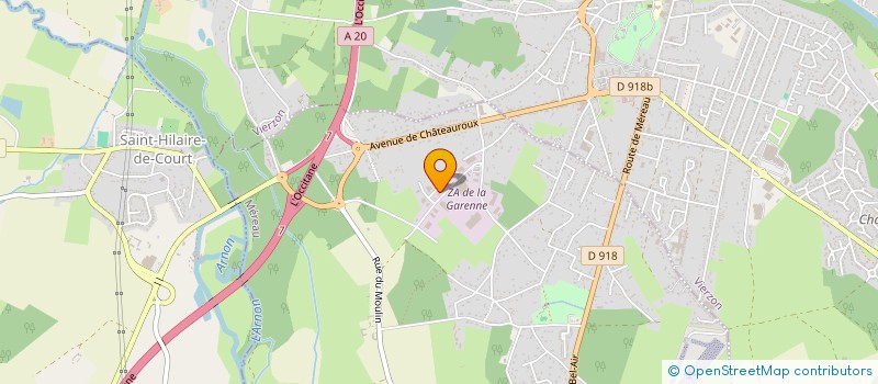 localisation de l'entreprise MONSIEUR PHILIPPE ALESSI  MEREAU