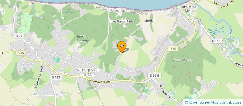 localisation de l'entreprise MONSIEUR PHILIPPE ALEXANDRE  VARENGEVILLE-SUR-MER