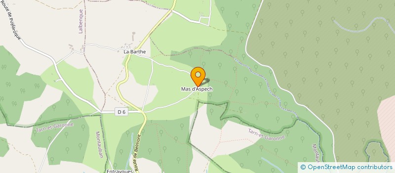 localisation de l'entreprise MONSIEUR PHILIPPE ALIBERT-SENS  BELMONT-SAINTE-FOI