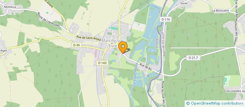 localisation de l'entreprise MONSIEUR PHILIPPE ALLACHE  MARCILLY-SUR-EURE