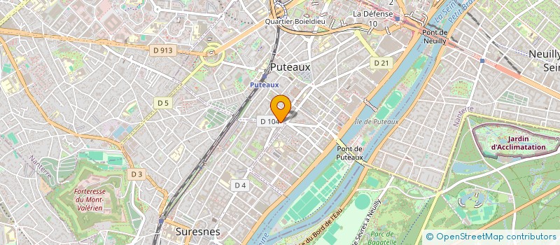 localisation de l'entreprise MONSIEUR PHILIPPE ALLARD à SURESNES