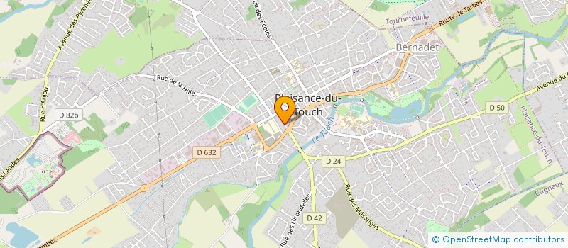 localisation de l'entreprise MONSIEUR PHILIPPE ALLEGRE à PLAISANCE-DU-TOUCH