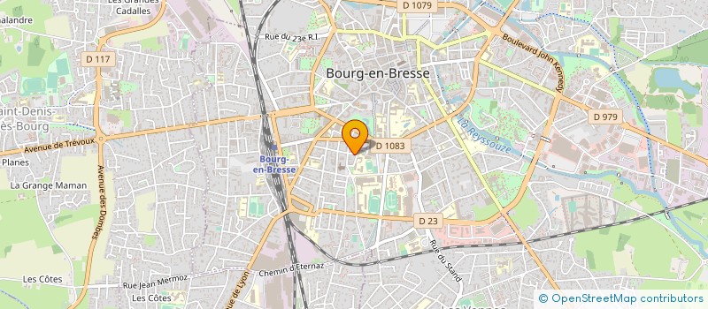 localisation de l'entreprise MONSIEUR PHILIPPE ALLEYSSON à BOURG-EN-BRESSE