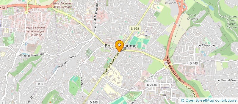 localisation de l'entreprise MONSIEUR PHILIPPE ALLIET à BOIS-GUILLAUME