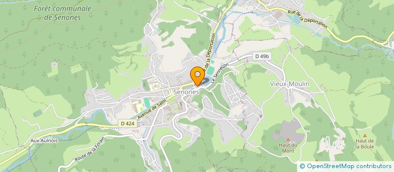 localisation de l'entreprise MONSIEUR PHILIPPE ALLIOT  SENONES