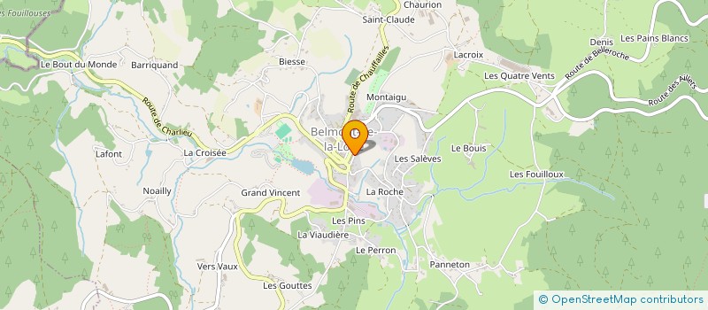 localisation de l'entreprise MONSIEUR PHILIPPE ALLOING à SAINT-GERMAIN-LA-MONTAGNE