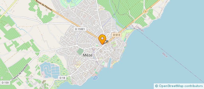 localisation de l'entreprise MONSIEUR PHILIPPE ALRAN à MEZE