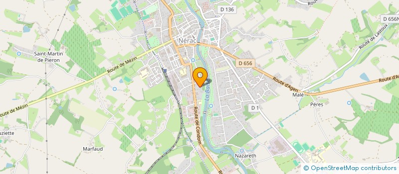 localisation de l'entreprise MONSIEUR PHILIPPE ALTZ  NERAC