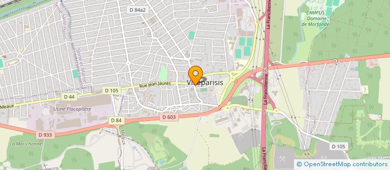 localisation de l'entreprise MONSIEUR PHILIPPE AMABLE  VILLEPARISIS