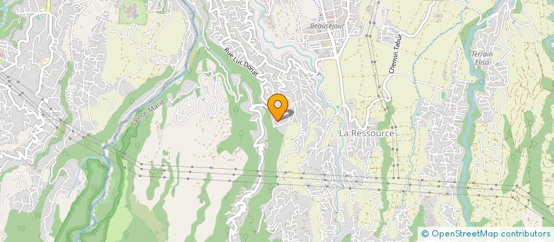 localisation de l'entreprise MONSIEUR PHILIPPE AMACOUTY  SAINTE-MARIE