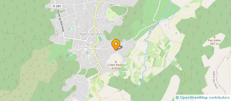 localisation de l'entreprise MONSIEUR PHILIPPE AMANATIOU  NANS-LES-PINS