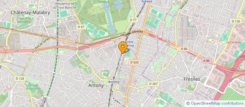 localisation de l'entreprise MONSIEUR PHILIPPE AMAND à ANTONY