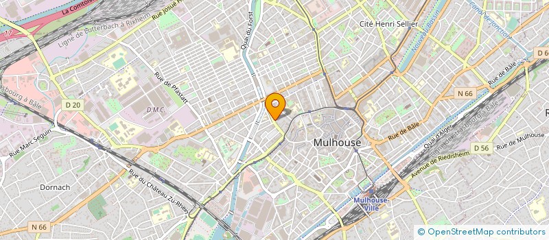 localisation de l'entreprise MONSIEUR PHILIPPE AMEND à MULHOUSE