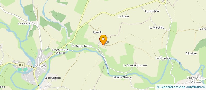 localisation de l'entreprise MONSIEUR PHILIPPE AMIEL à CURZAY SUR VONNE