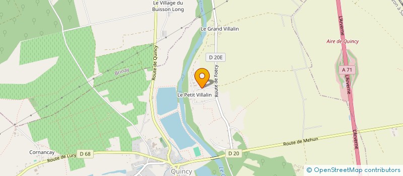 localisation de l'entreprise MONSIEUR PHILIPPE AMIOT  QUINCY