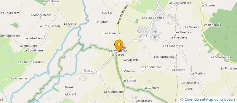 localisation de l'entreprise MONSIEUR PHILIPPE AMOR à SAINT-JULIEN-SUR-SARTHE