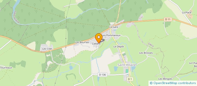 localisation de l'entreprise MONSIEUR PHILIPPE AMOUR  BUXIERES-LES-MINES