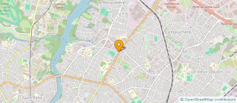 localisation de l'entreprise MONSIEUR PHILIPPE AMOUYAL  NANTES