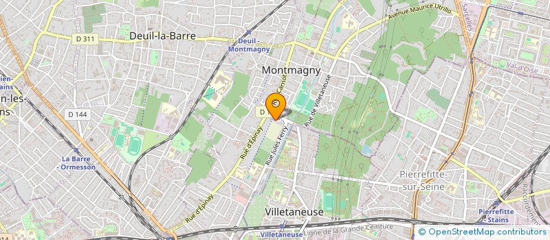 localisation de l'entreprise MONSIEUR PHILIPPE ANDRAWS ISHO  MONTMAGNY