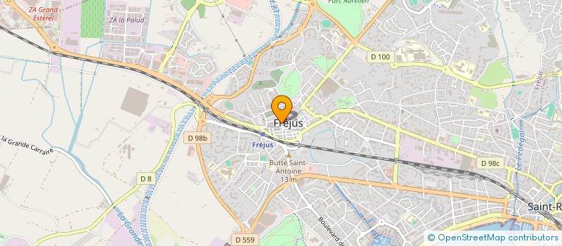 localisation de l'entreprise MONSIEUR PHILIPPE ANDRE à FREJUS
