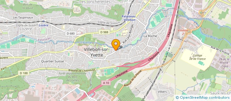 localisation de l'entreprise MONSIEUR PHILIPPE ANDRE à VILLEBON-SUR-YVETTE