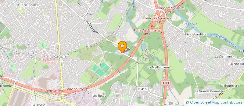 localisation de l'entreprise MONSIEUR PHILIPPE ANDRE à REZE