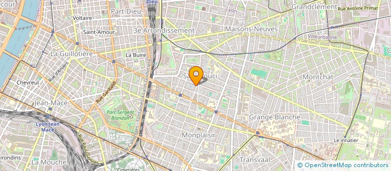 localisation de l'entreprise MONSIEUR PHILIPPE ANDRE  LYON