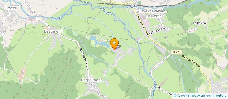 localisation de l'entreprise MONSIEUR PHILIPPE ANDRE  HERPELMONT