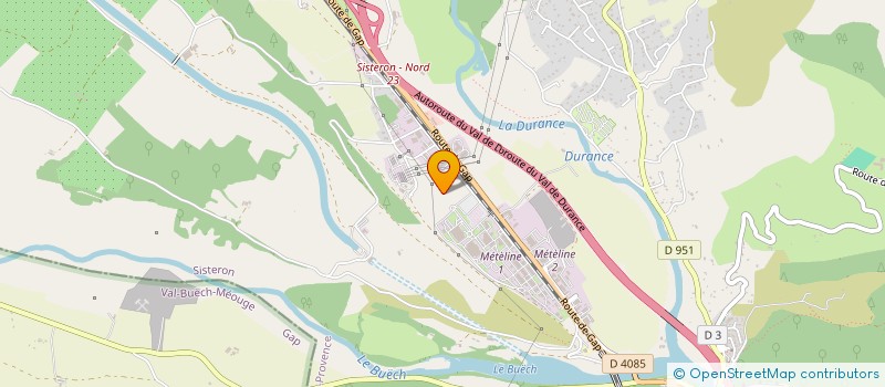 localisation de l'entreprise MONSIEUR PHILIPPE ANDRIEU  SISTERON