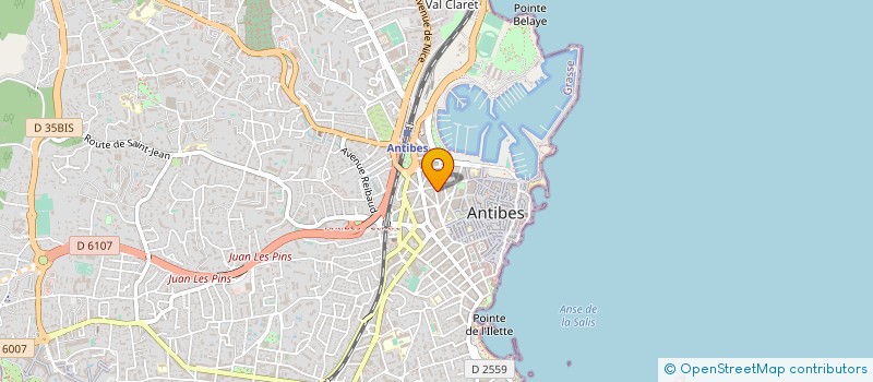 localisation de l'entreprise MONSIEUR PHILIPPE ANDRIEU à ANTIBES