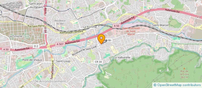 localisation de l'entreprise MONSIEUR PHILIPPE ANGELI à MARSEILLE