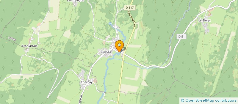 localisation de l'entreprise MONSIEUR PHILIPPE ANGELOT  LOISIA