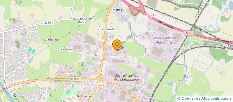 localisation de l'entreprise MONSIEUR PHILIPPE ANGOT  CHANGE