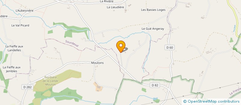 localisation de l'entreprise MONSIEUR PHILIPPE ANNIBALINI  SOURDEVAL