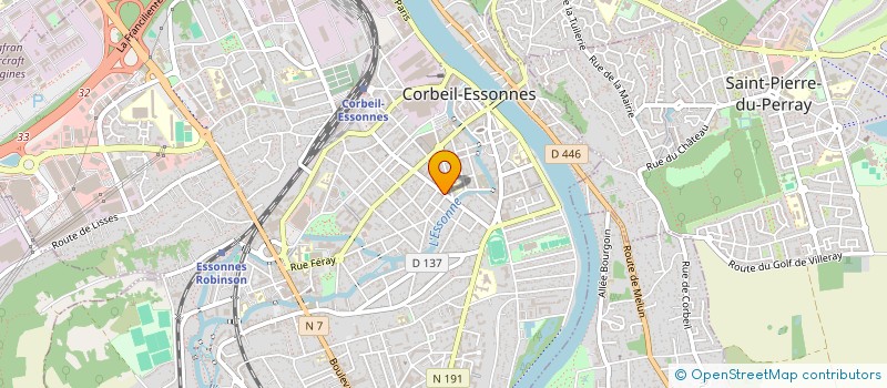 localisation de l'entreprise MONSIEUR PHILIPPE ANNON à CORBEIL-ESSONNES