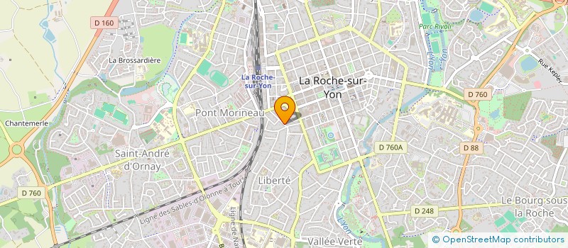 localisation de l'entreprise MONSIEUR PHILIPPE ANRES à LA ROCHE-SUR-YON