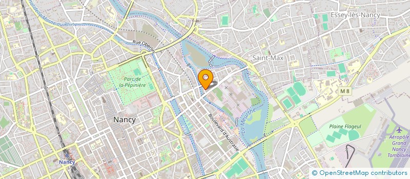 localisation de l'entreprise MONSIEUR PHILIPPE ANSELME  NANCY