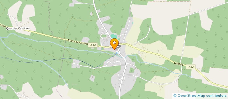 localisation de l'entreprise MONSIEUR PHILIPPE ANSORENA  CASTETS