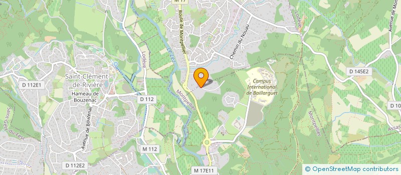 localisation de l'entreprise MONSIEUR PHILIPPE ANTIER  MONTFERRIER-SUR-LEZ