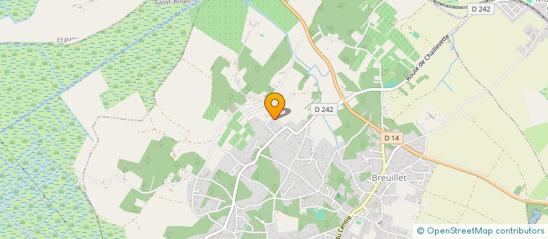 localisation de l'entreprise MONSIEUR PHILIPPE ANTILOGUS  BREUILLET