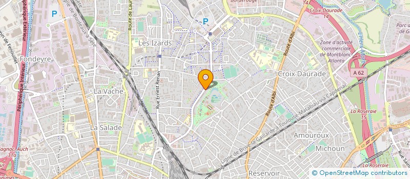 localisation de l'entreprise MONSIEUR PHILIPPE ANTONA à TOULOUSE