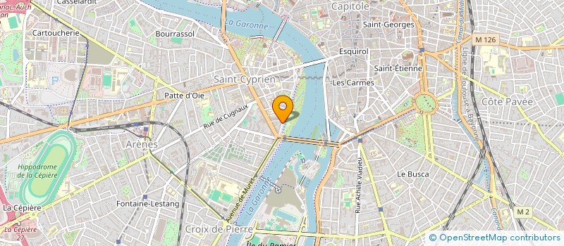 localisation de l'entreprise MONSIEUR PHILIPPE ANTONIOTTI à TOULOUSE