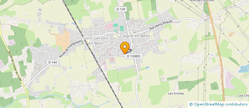 localisation de l'entreprise MONSIEUR PHILIPPE APPIANO  LAIGNE-EN-BELIN