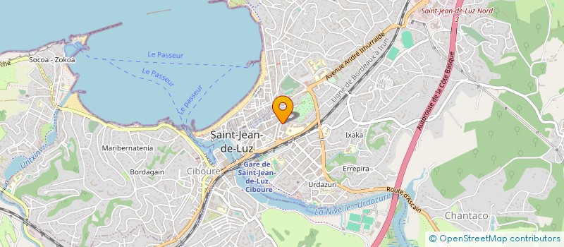 localisation de l'entreprise MONSIEUR PHILIPPE APRA à SAINT-JEAN-DE-LUZ
