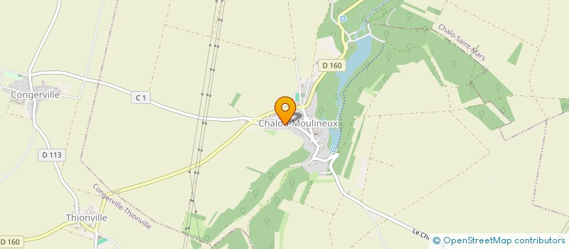 localisation de l'entreprise MONSIEUR PHILIPPE ARCIS  CHALOU-MOULINEUX